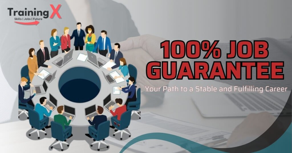100% job guarantee by TrainingX