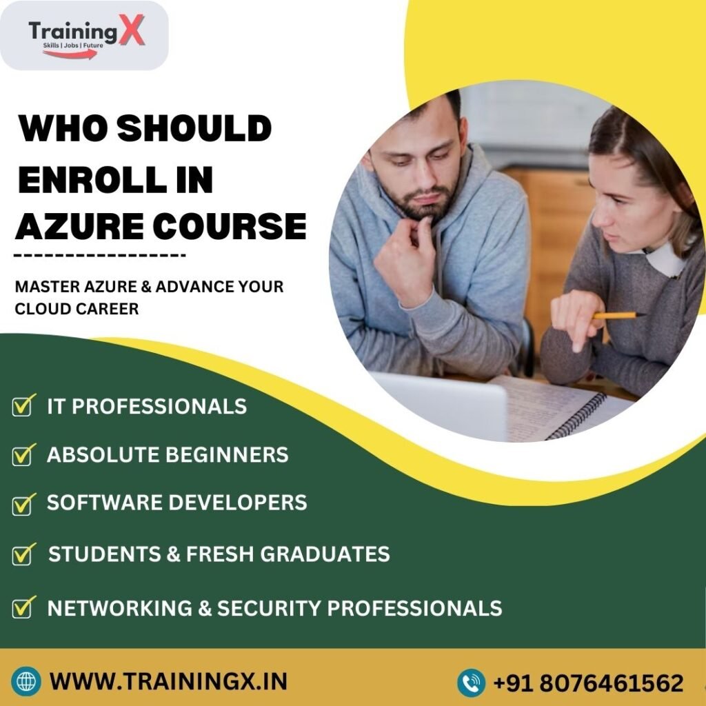 who should enroll in azure course