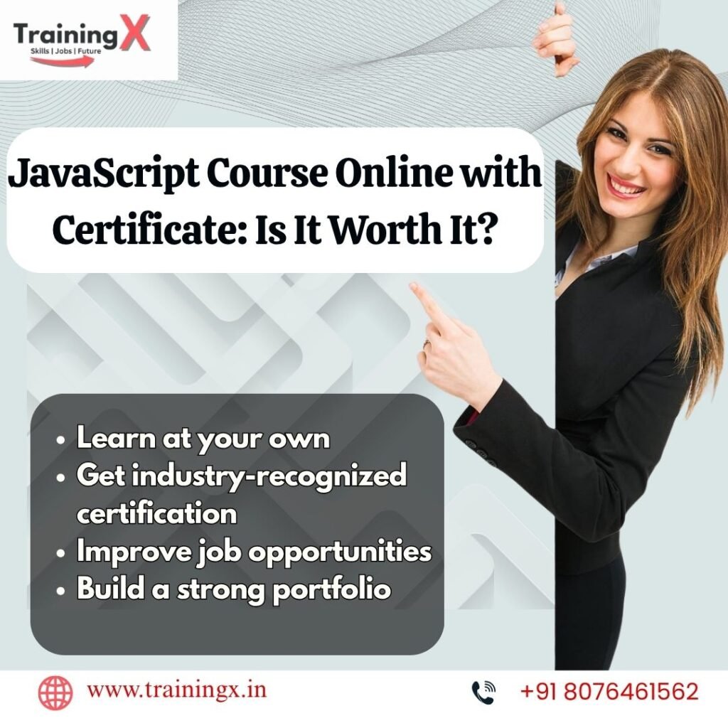 JavaScript Course Online with Certificate: Is It Worth It?